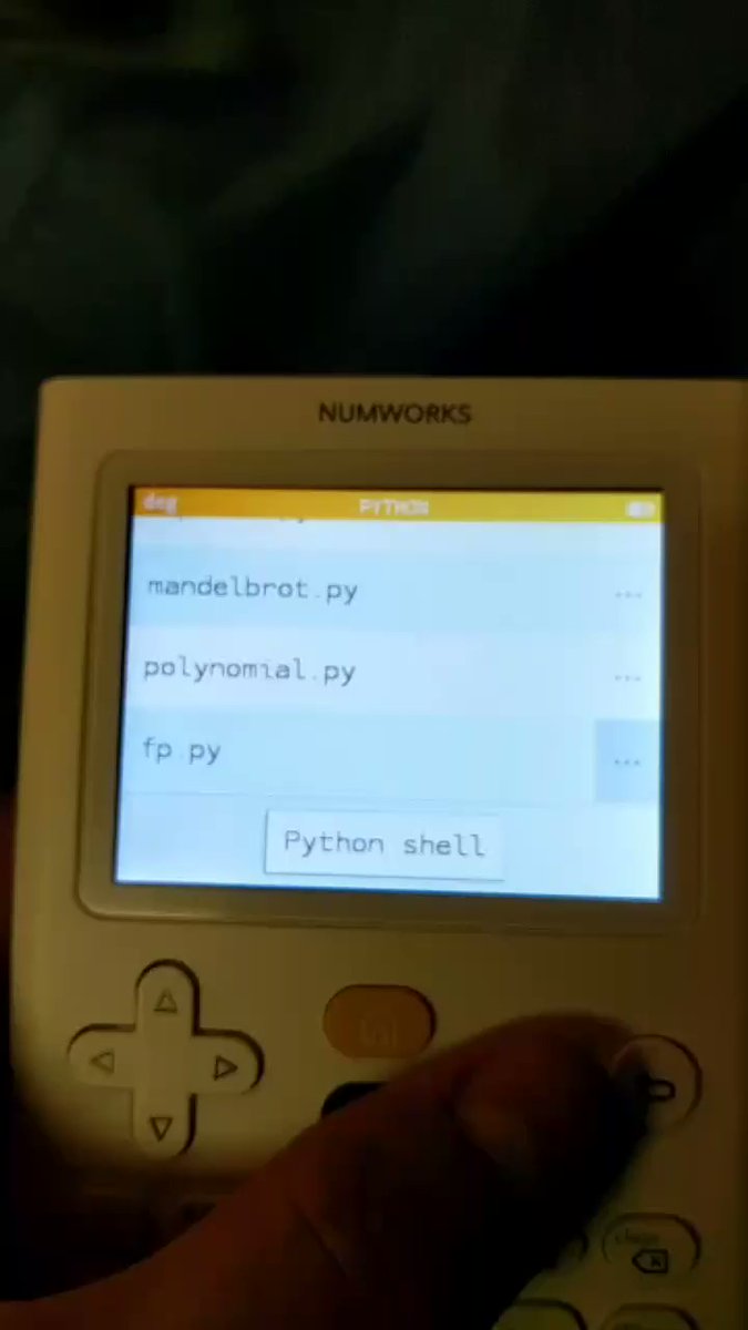 NumWorks graphing calculator: Yes, calculators are still a thing, and this  runs Python